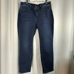 Talbots Flawless Five Pocket Straight High Waist Jeans Women's Size 16WP
